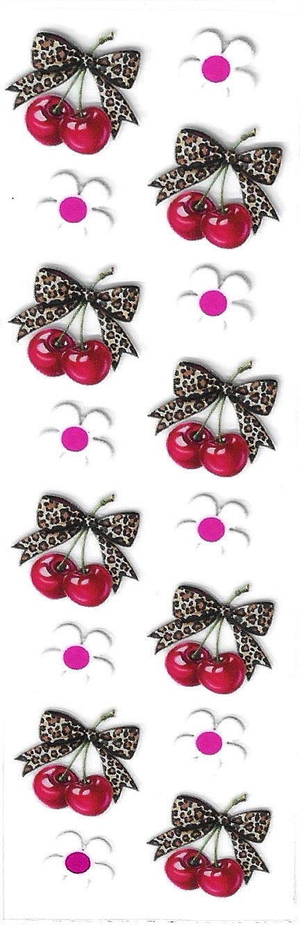 Cherries & Flowers P156 Uvdtf Pen Wrap
