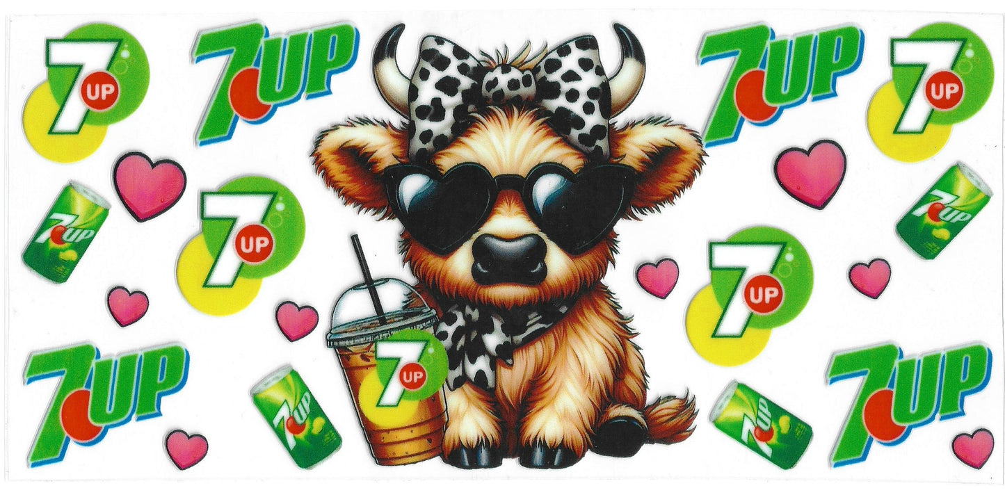 153 - 7up highland cow