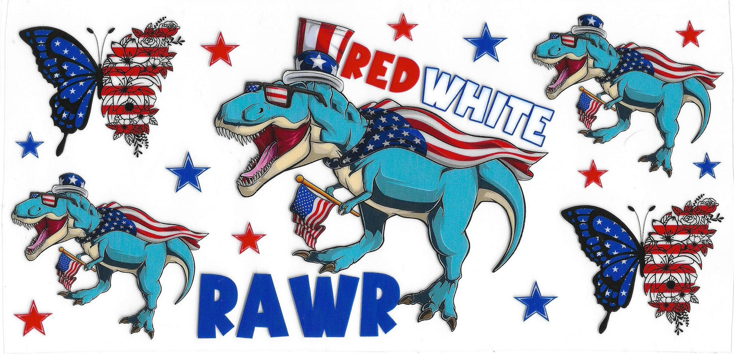 202 - Red white roar