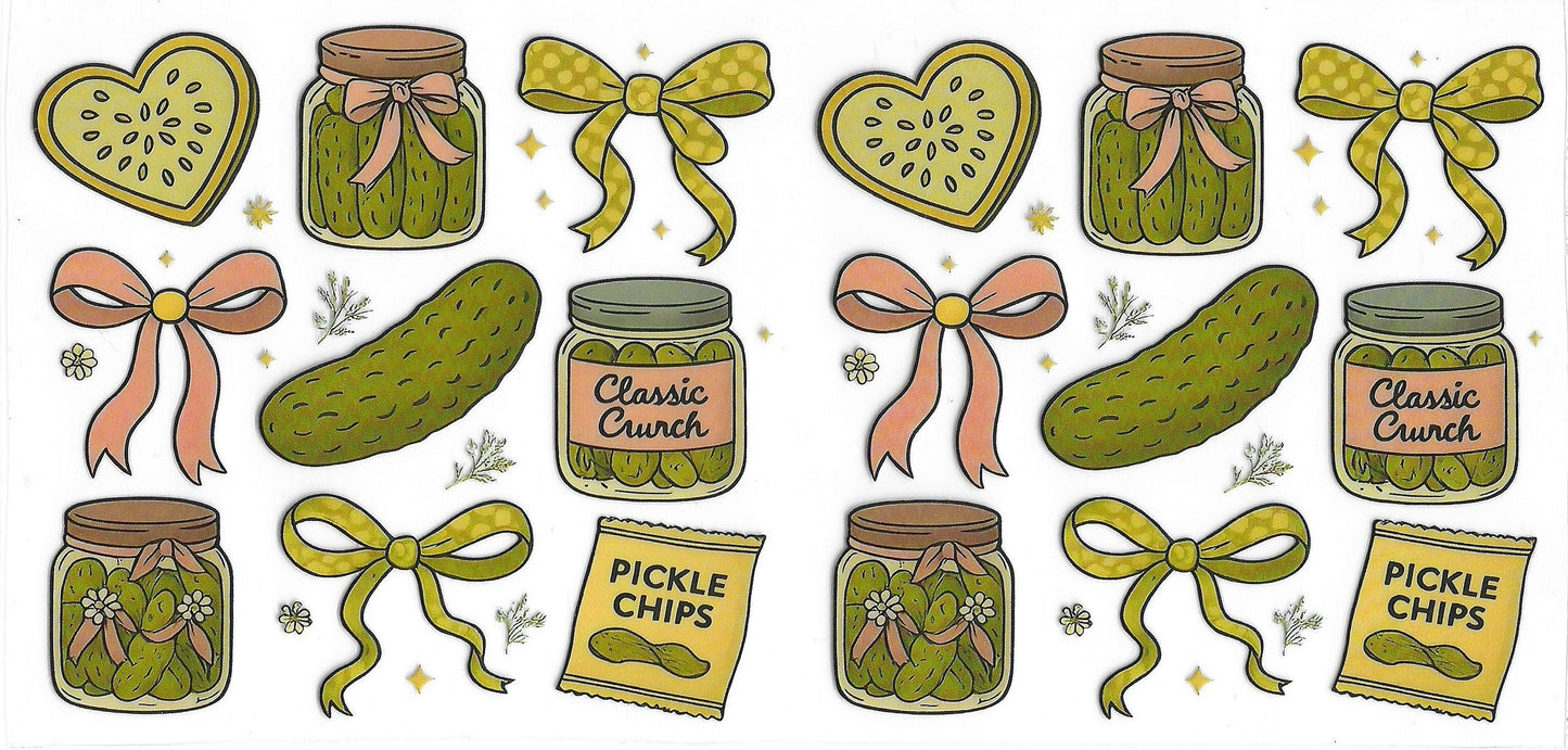 Pickles 12 UVDTF 16oz Cup Wrap