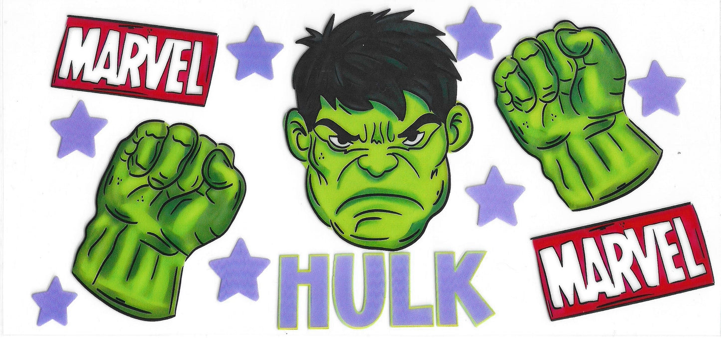 Hulk 67 UVDTF 16oz Cup Wrap