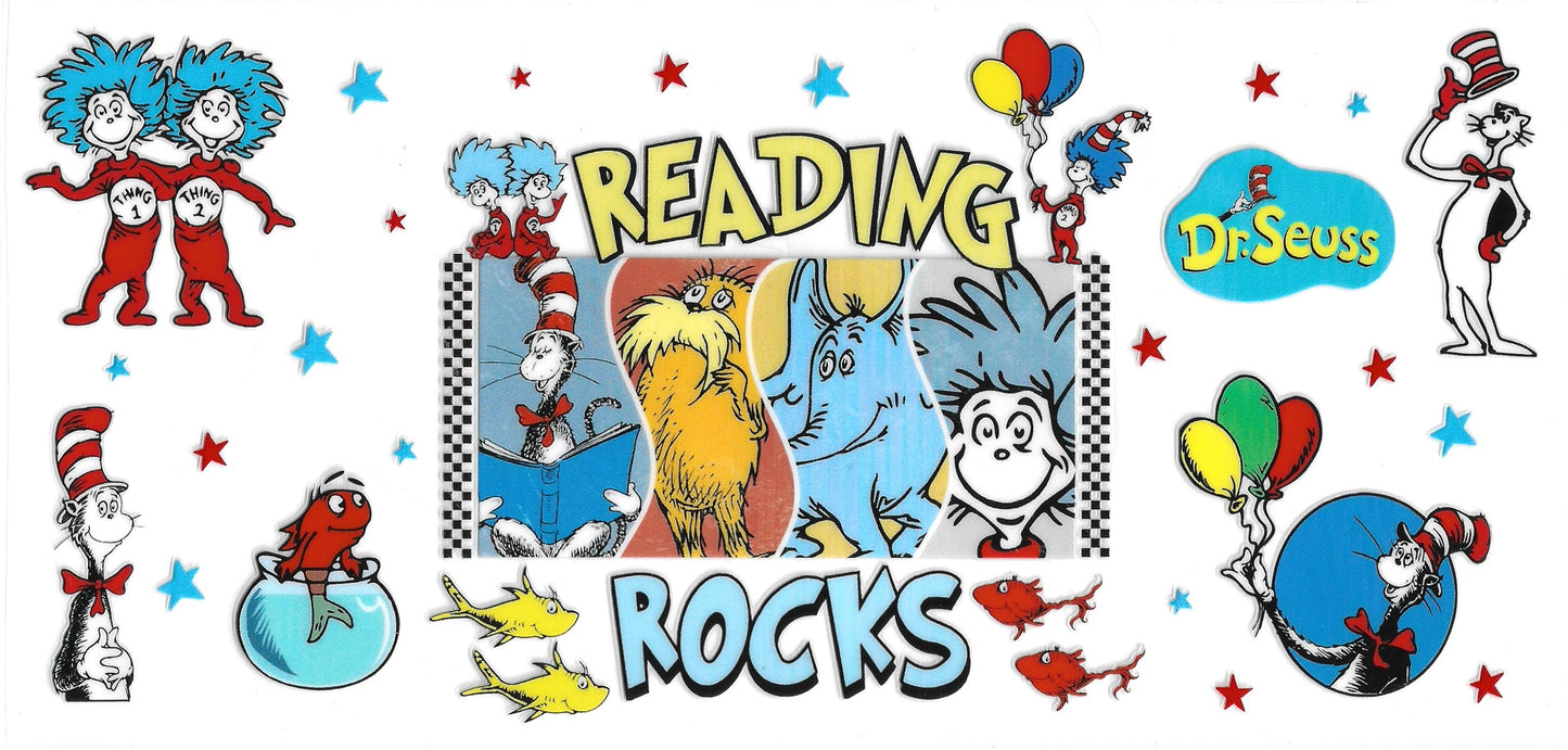 403 - Reading Rocks UV-DTF 16oz Cup