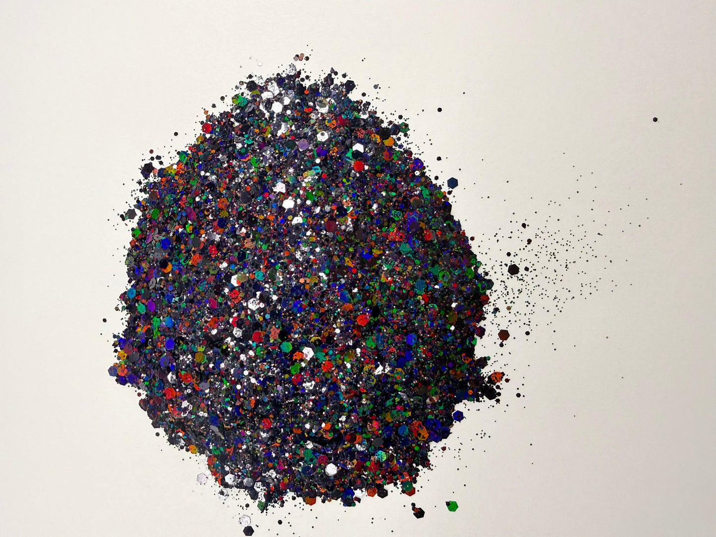 Black Diamond Dust - Chunky Glitter