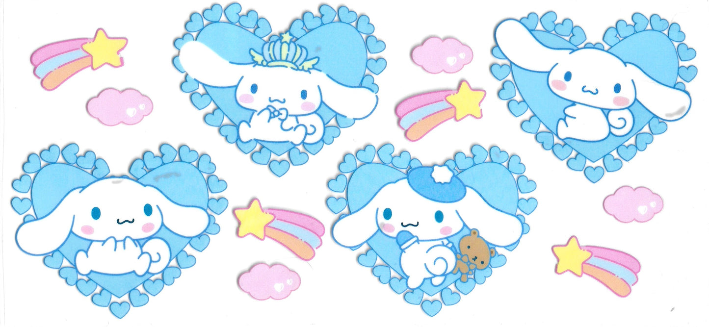 209 - Sanrio Cinnamoroll UV-DTF 16oz Cup Wrap