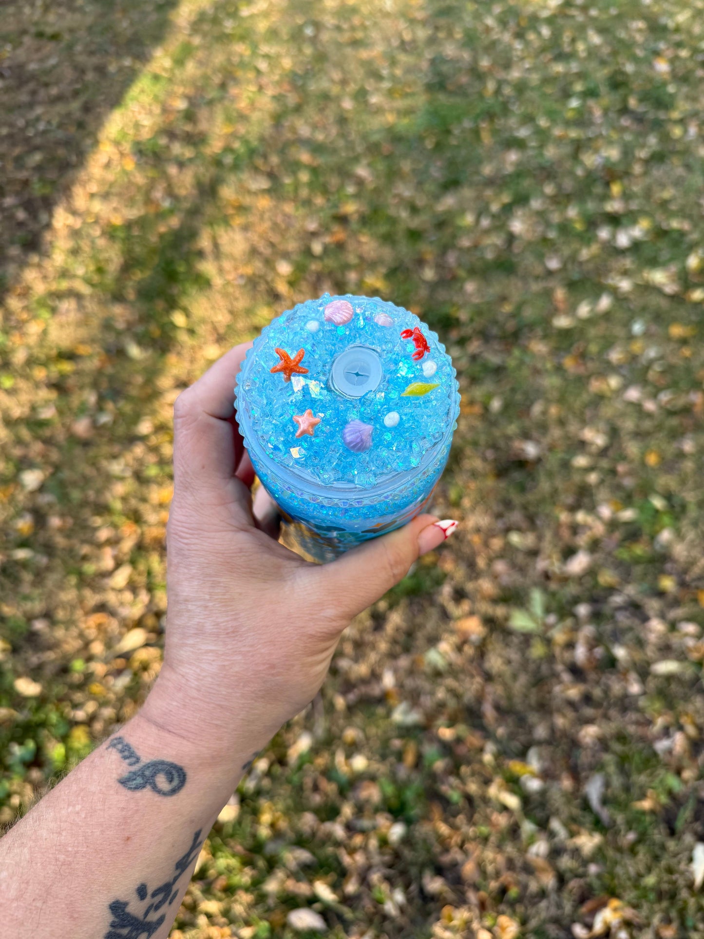 Mermaid 16oz SnowGlobe Cup