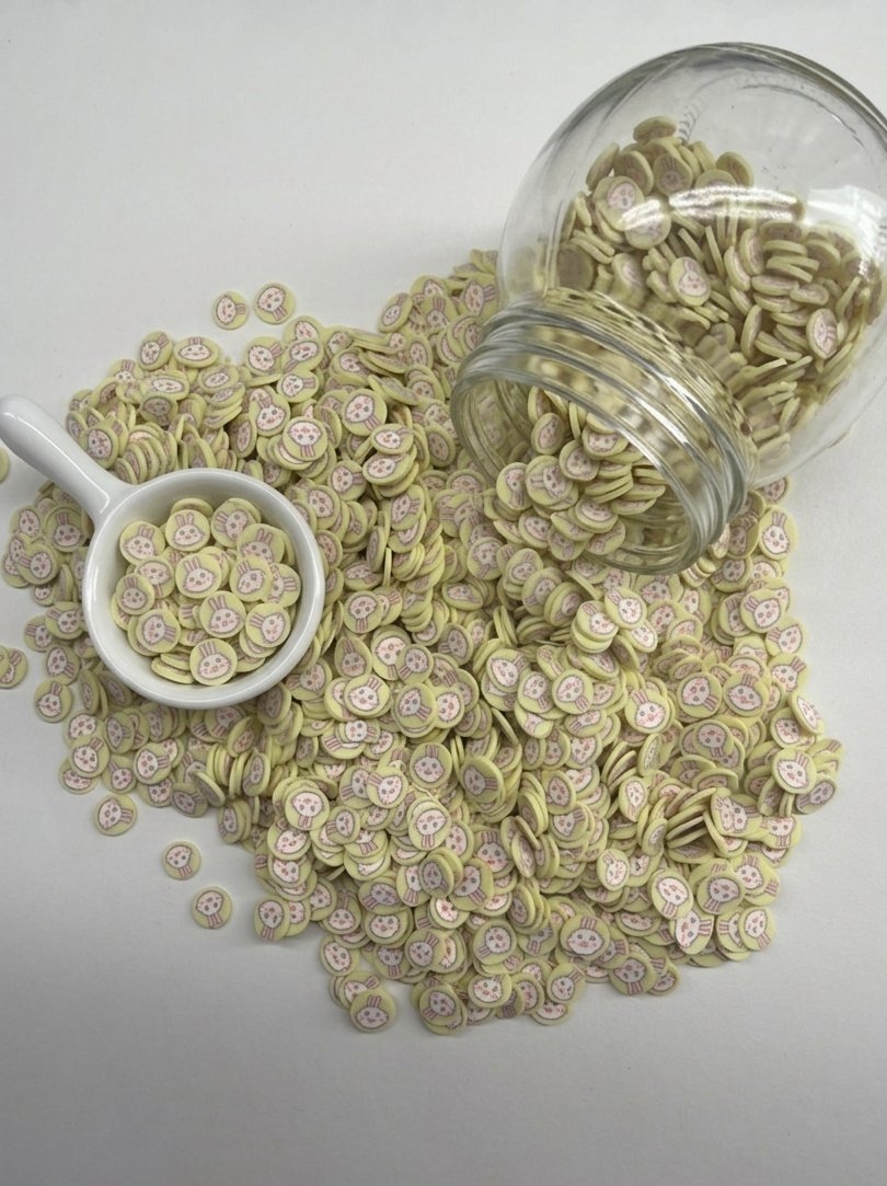 Bunny - Polymer Clay (Not Edible) 5mm 30g bag