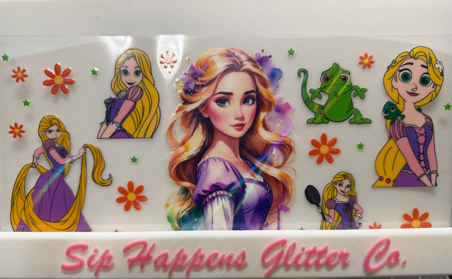 Tangled 4276 - Holographic - Uvdtf 16oz cup wrap