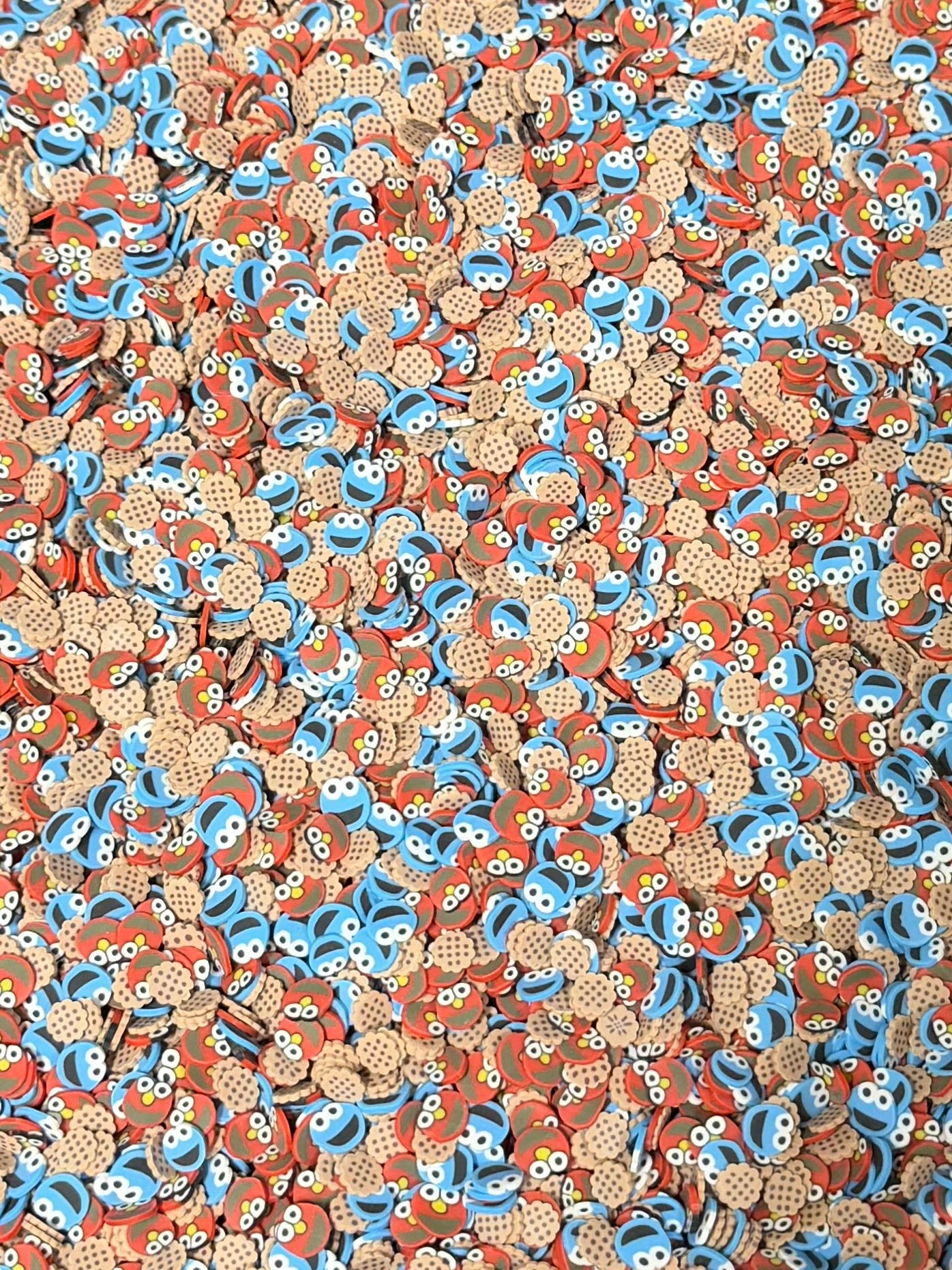 Cookie Monster Mix Polymer Clay (Not Editable) 5mm 30g Bag