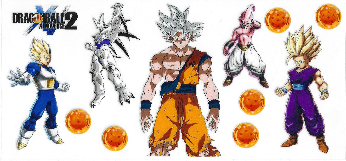 534 - Dragonball Z UV-DTF 16oz Cup Wrap