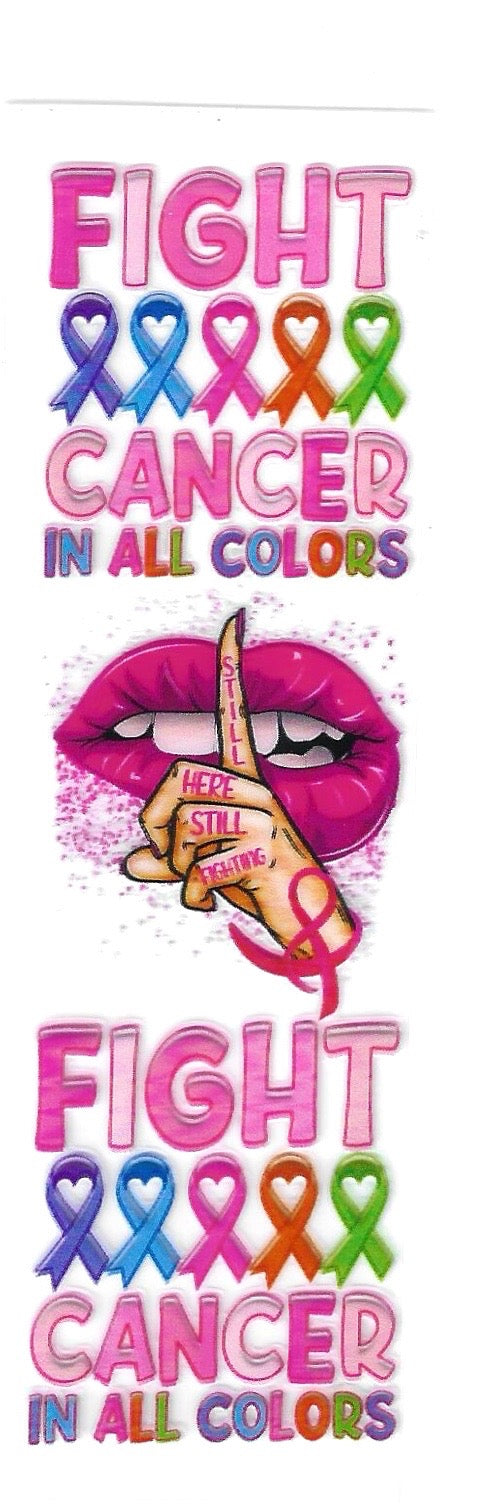 Fight cancer in all colors P21 - Uvdtf pen wrap