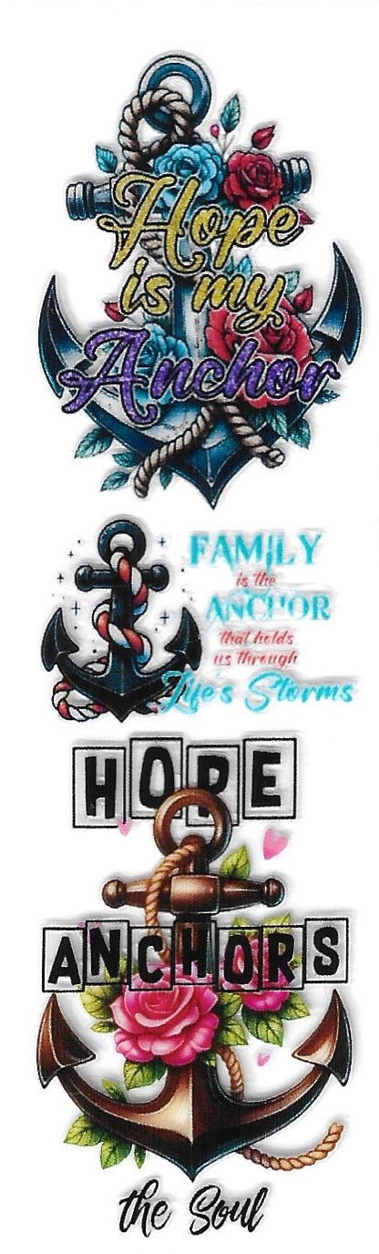Hope is my Anchor P33 - Uvdtf pen wrap
