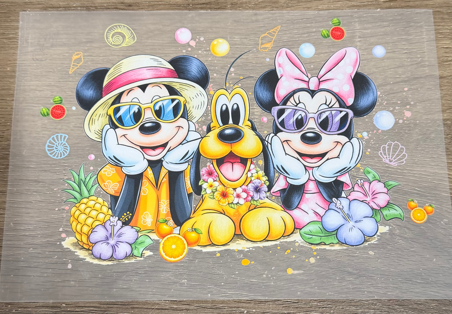 Mickey & Minnie Shirt Transfer