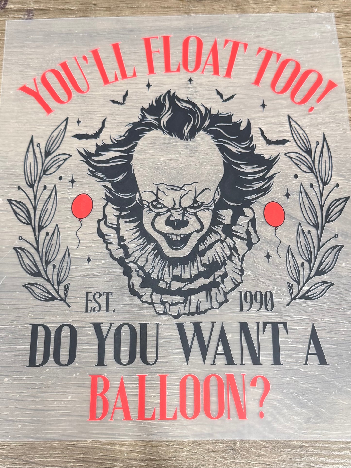 You'll float too! Do you want a balloon?
