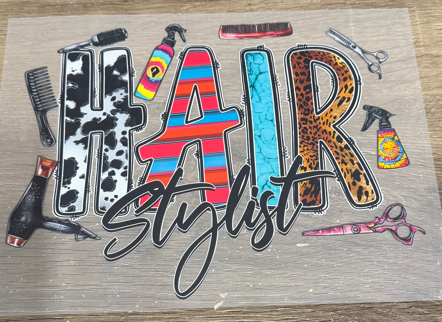 Hair Stylist Shirt Transfer