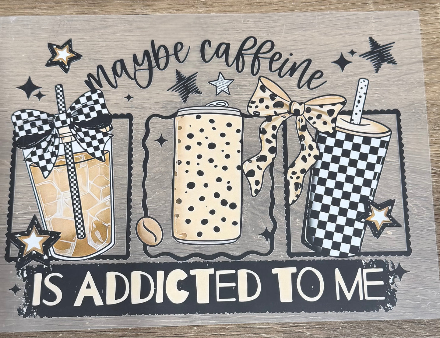 Maybe caffeine is addicted to me