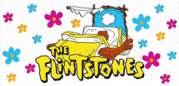 1344 - Flintstones UV-DTF 16oz Cup Wrap