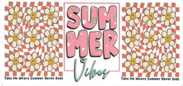 1890 - Summer Vibes UV-DTF 16oz Cup Wrap