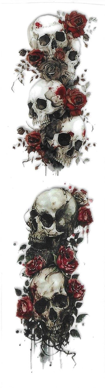 Skulls & roses Pen Wrap