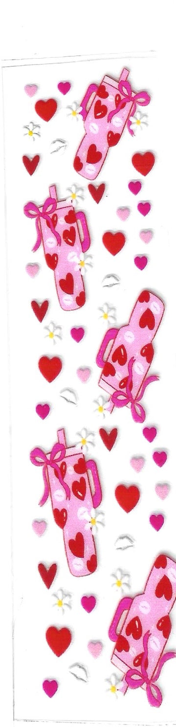 Girly Cup Patter  Pen Wrap
