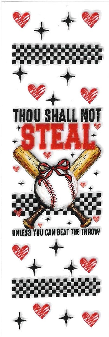 Thou shall not steal unless you can beat the throw  pen wrap