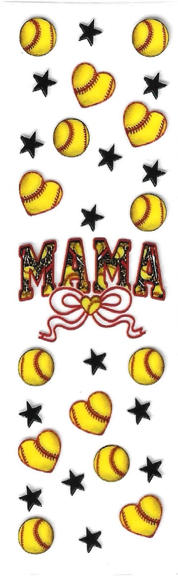 Softball mama pen wrap