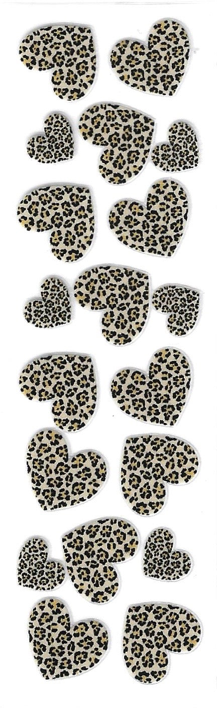 Leopard Heart P343 UVDTF Pen Wrap