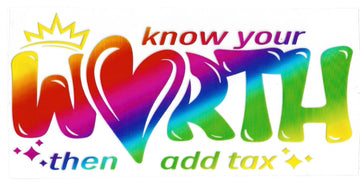 73 - Know your worth UV-DTF 16oz Cup Wrap