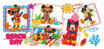 77 - Mickey beach day UV-DTF 16oz Cup Wrap
