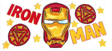 91 - Iron man UV-DTF 16oz Cup Wrap