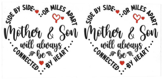 97 - Mother & son UV-DTF 16oz Cup Wrap