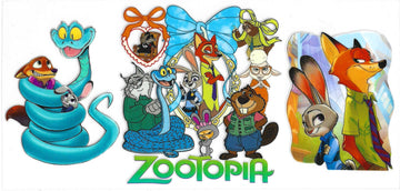 106 - Zootopia UV-DTF 16oz Cup Wrap