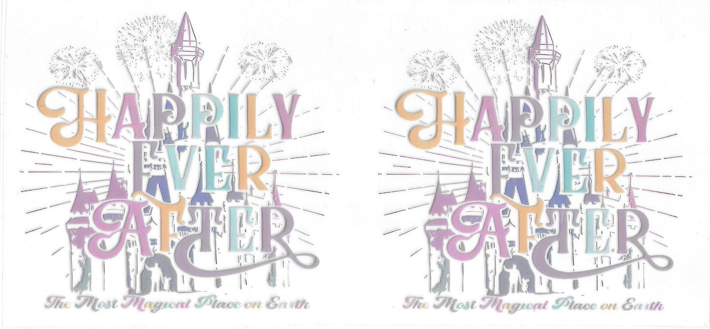 Happy Ever After 108 UVDTF 16oz Cup Wrap