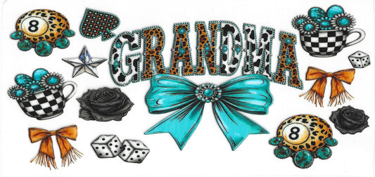 4296 - Grandma UV-DTF 16oz Cup Wrap