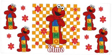 179 - Elmo UV-DTF 16oz Cup Wrap