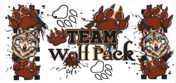 4298 - Team wolfpack (Twilight) UV-DTF 16oz Cup Wrap