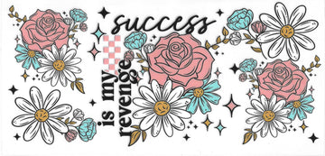 4299 - Success is my revenge UV-DTF 16oz Cup Wrap