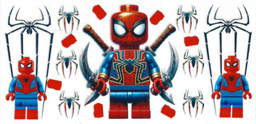 13 - Spiderman UV-DTF 16oz Cup Wrap