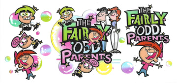 4283 - Fairy odd parents UV-DTF 16oz Cup Wrap
