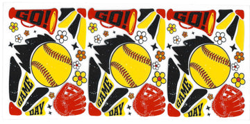 24 - Game day UV-DTF 16oz Cup Wrap
