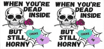 4285 - When you're dead inside UV-DTF 16oz Cup Wrap