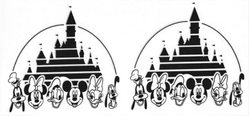 43 - Disney Castle UV-DTF 16oz Cup Wrap
