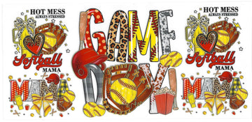 4286 - Game day UV-DTF 16oz Cup Wrap