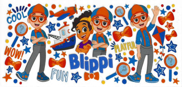 115 - Blippi UV-DTF 16oz Cup Wrap