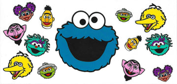 117 - Sesame Street UV-DTF 16oz Cup Wrap