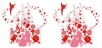 62 - Beauty & Beast castle UV-DTF 16oz Cup Wrap