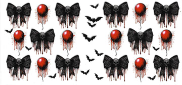 416 - Spooky Bows UV-DTF 16oz Cup
