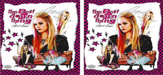 394 - Avril Lavigne UV-DTF 16oz Cup