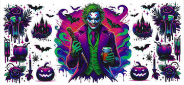 381 - Joker  UV-DTF 16oz Cup Wrap