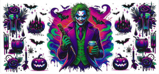 381 - Joker  UV-DTF 16oz Cup Wrap