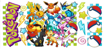 357 - Pokemon  UV-DTF 16oz Cup Wrap